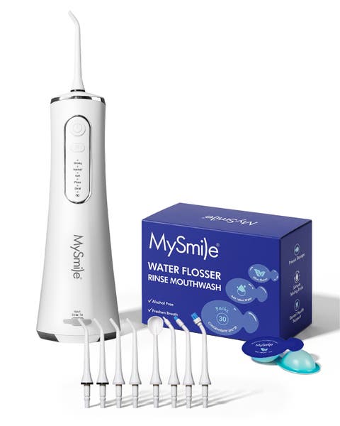 LP211 Water Flosser with 30 Mouthwash Pods Bundle