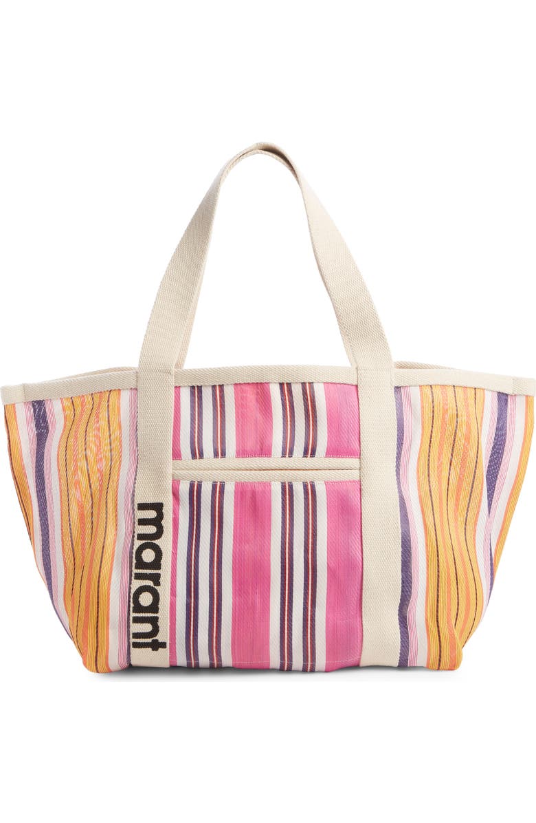Isabel Marant Darwen Stripe Tote, Main, color,