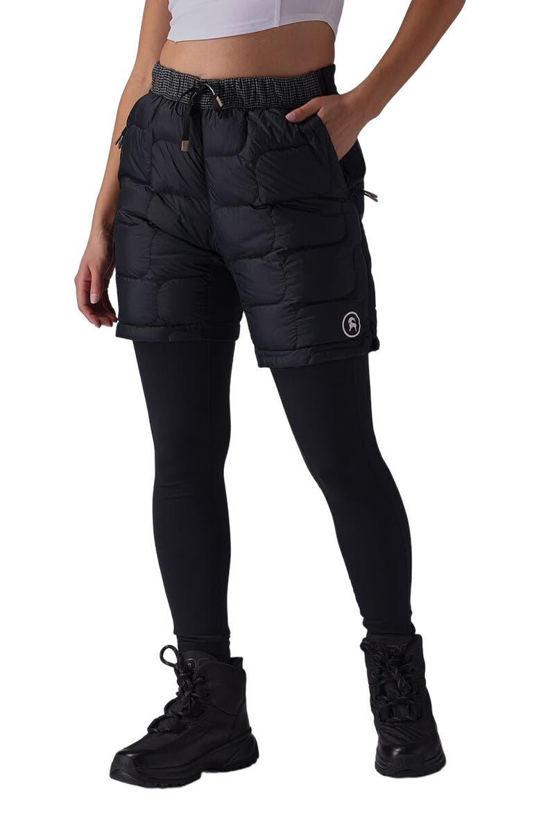 Backcountry Waas Allied Down Short - Women's, Main, color, Black