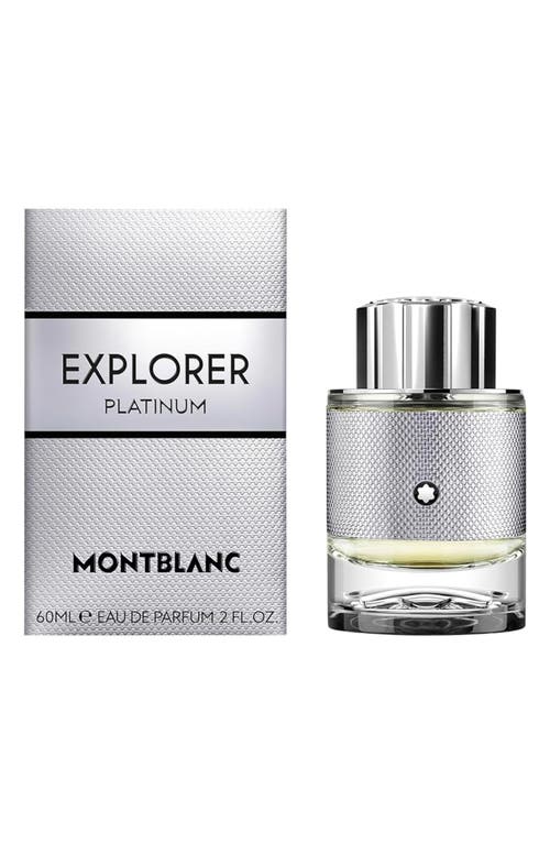 Montblanc Explorer Platinum Eau De Parfum Spray In No Color