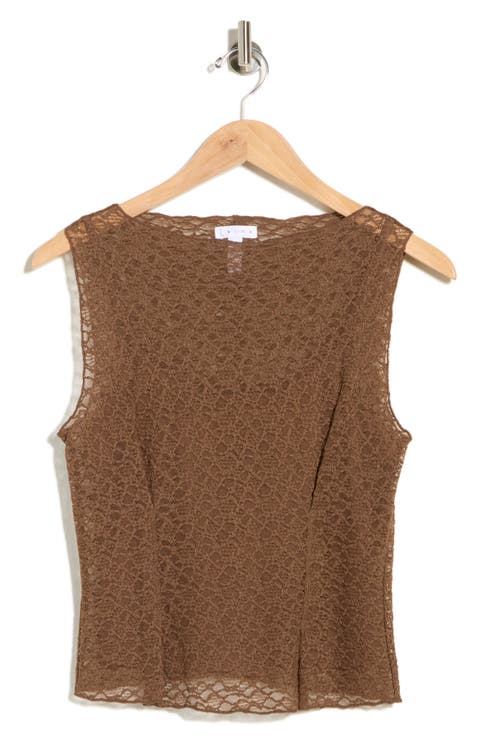 Lace Sleeveless Tank