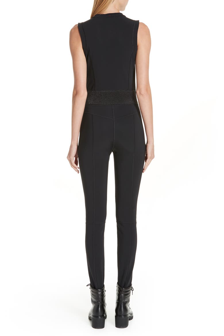 Tuta Belted Jumpsuit, Alternate, color, BLACK