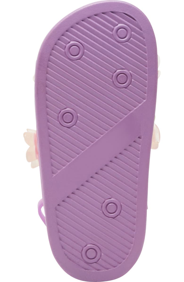 Steve Madden Kids' Tivey Floral Slingback Sandal, Alternate, color, Purple