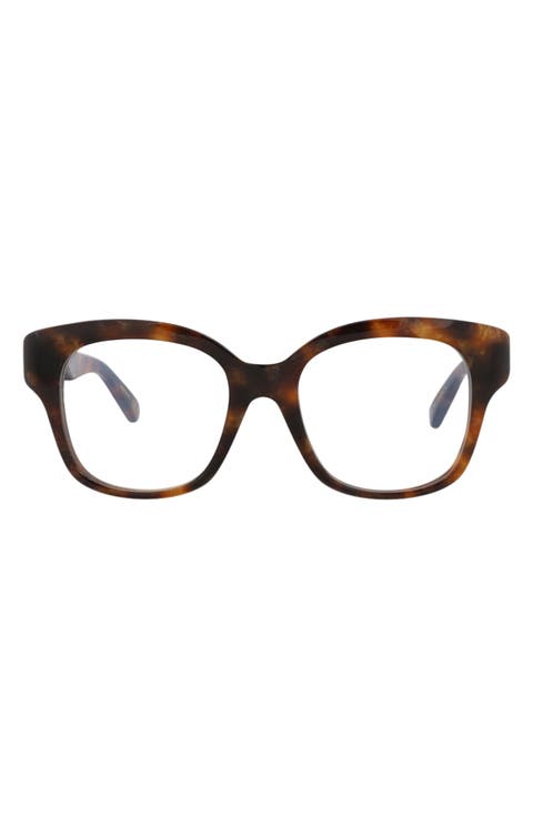Novelty 52mm Square Optical Glasses
