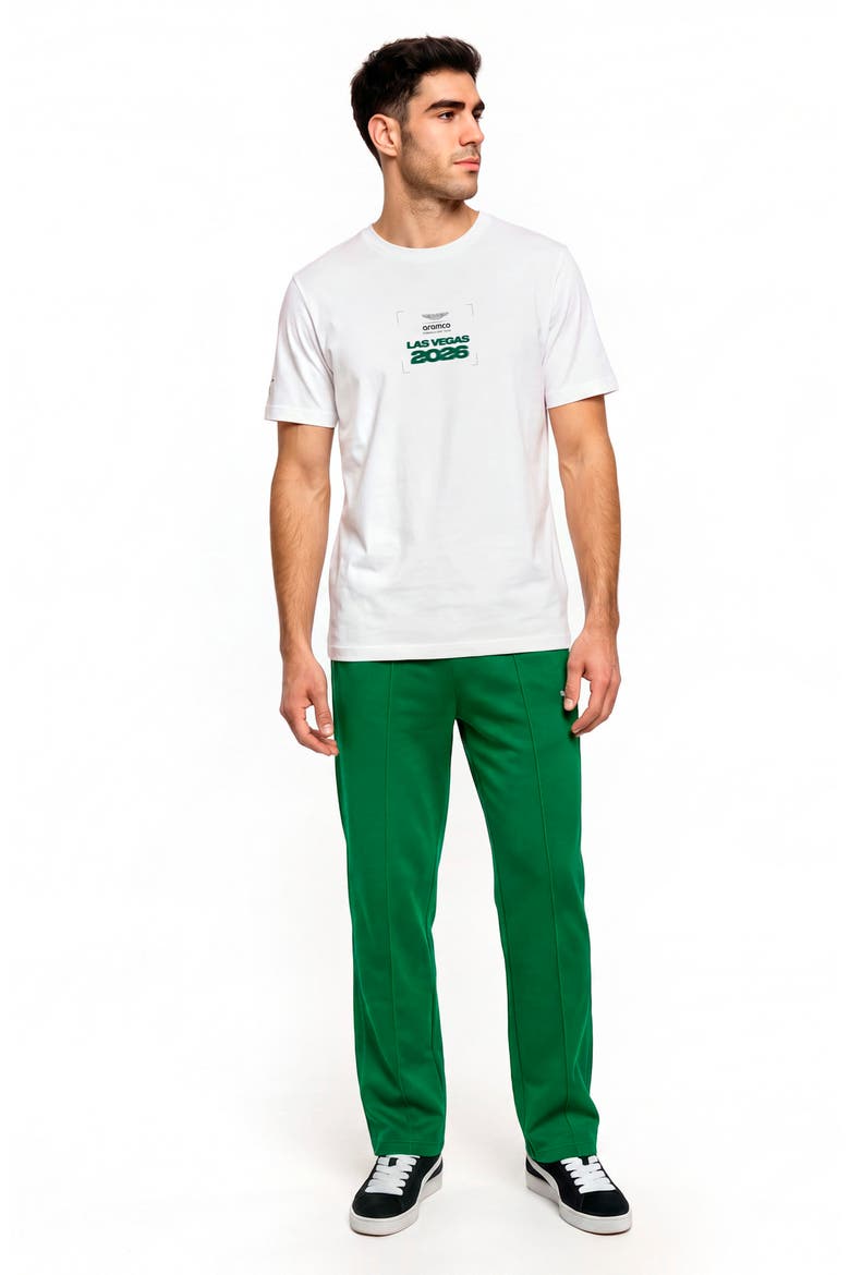 AMF1 Las Vegas Grand Prix Cotton Graphic T-Shirt, Alternate, color, PUMA WHITE