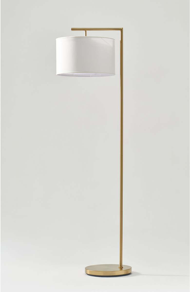 Brightech Montage Modern 60
LED Smart Home Compatible Floor Lamp, Main, color, Antique Brass