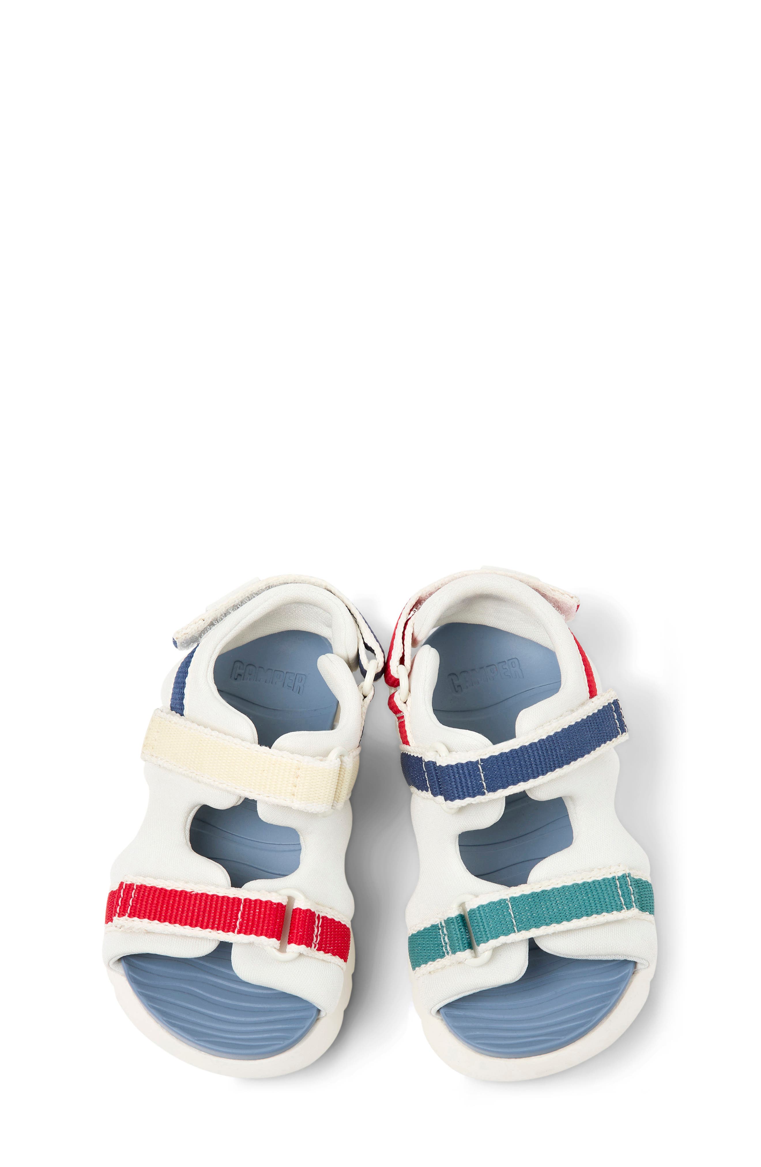 Camper Kids' Oruga Twins Sandal, Alternate, color, White Natural