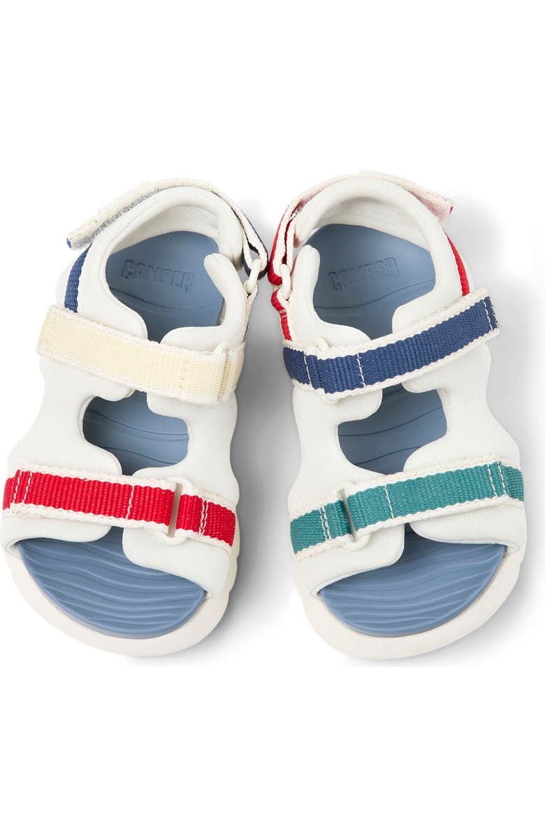 Camper Kids' Oruga Twins Sandal, Alternate, color, White Natural