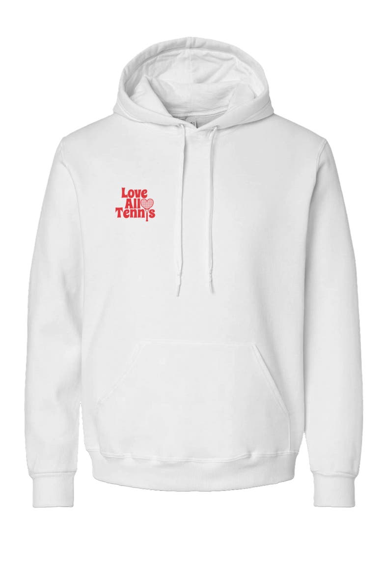 Whitney Hoodie Sweatshirt, Main, color, White