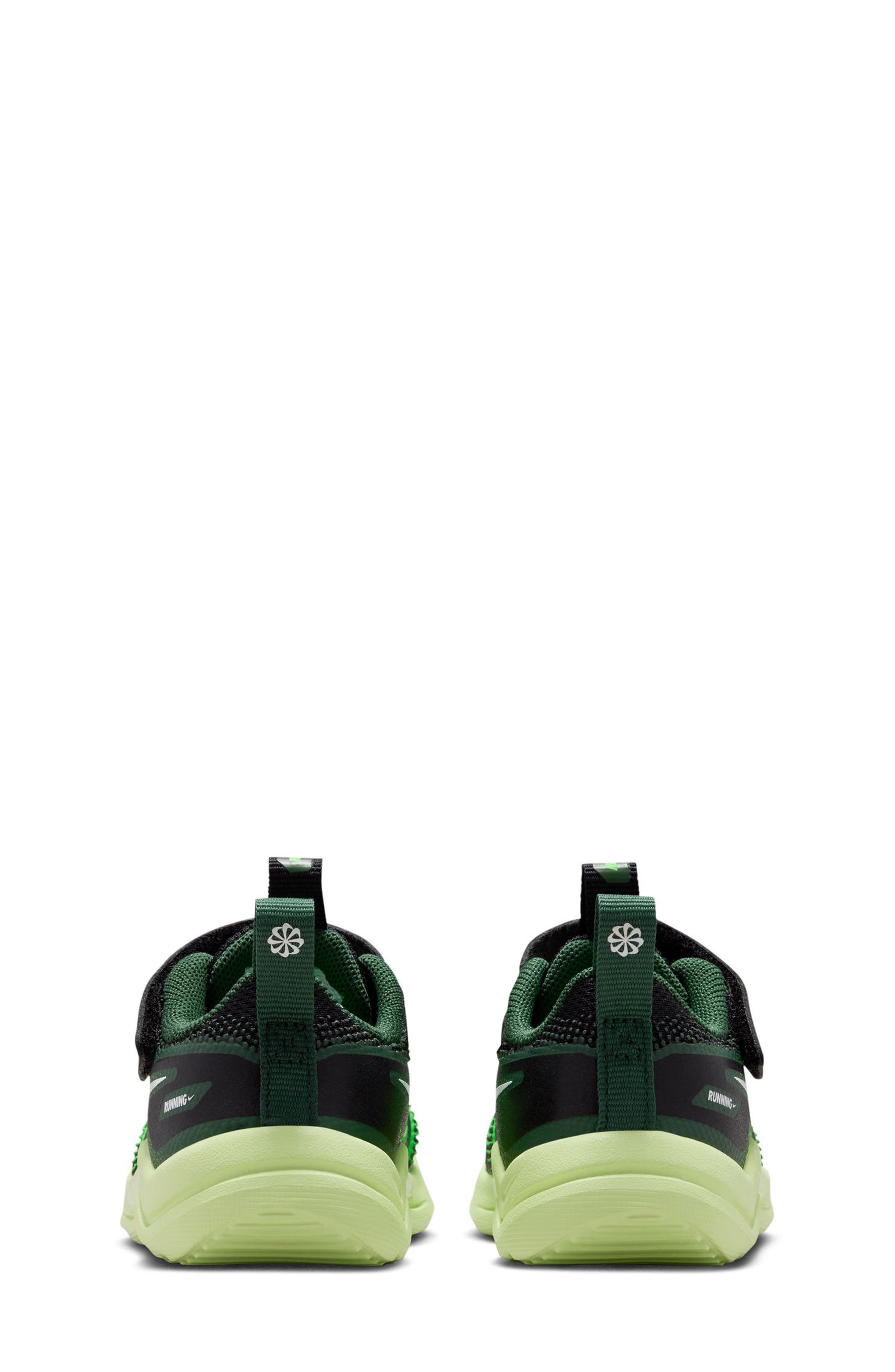 Nike Cosmic Runner Running Shoe, Alternate, color, Black/ White/ Liquid Lime/ Fir