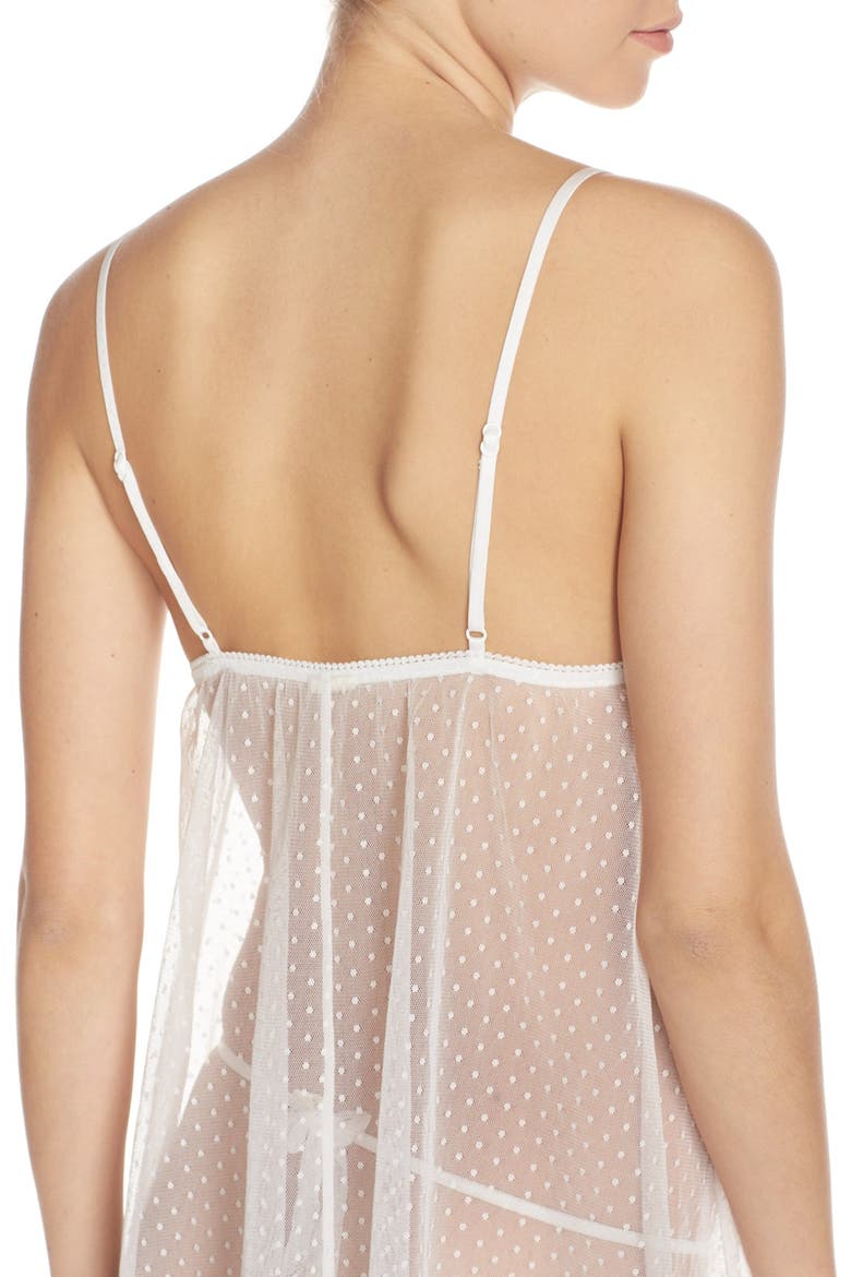Jennifer Chemise Set (Nordstrom Exclusive), Alternate, color, WHITE