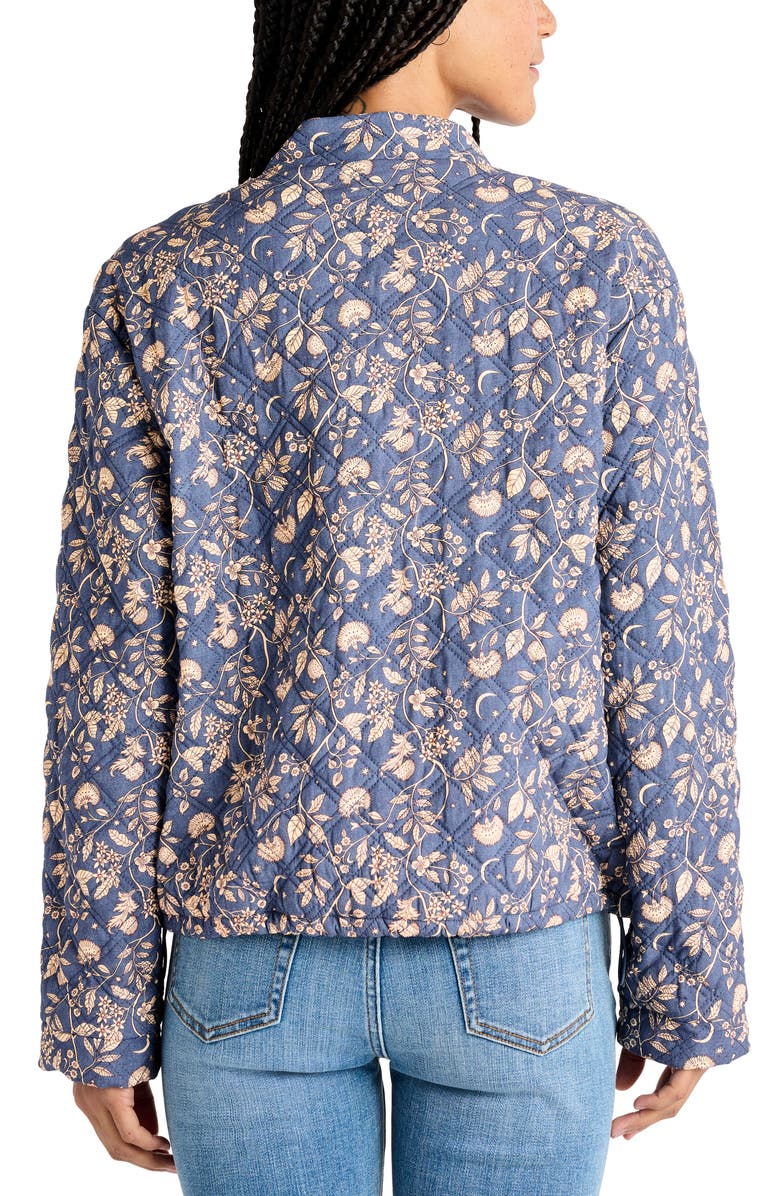 Splendid Eleanor Floral Quilted Jacket, Alternate, color,
