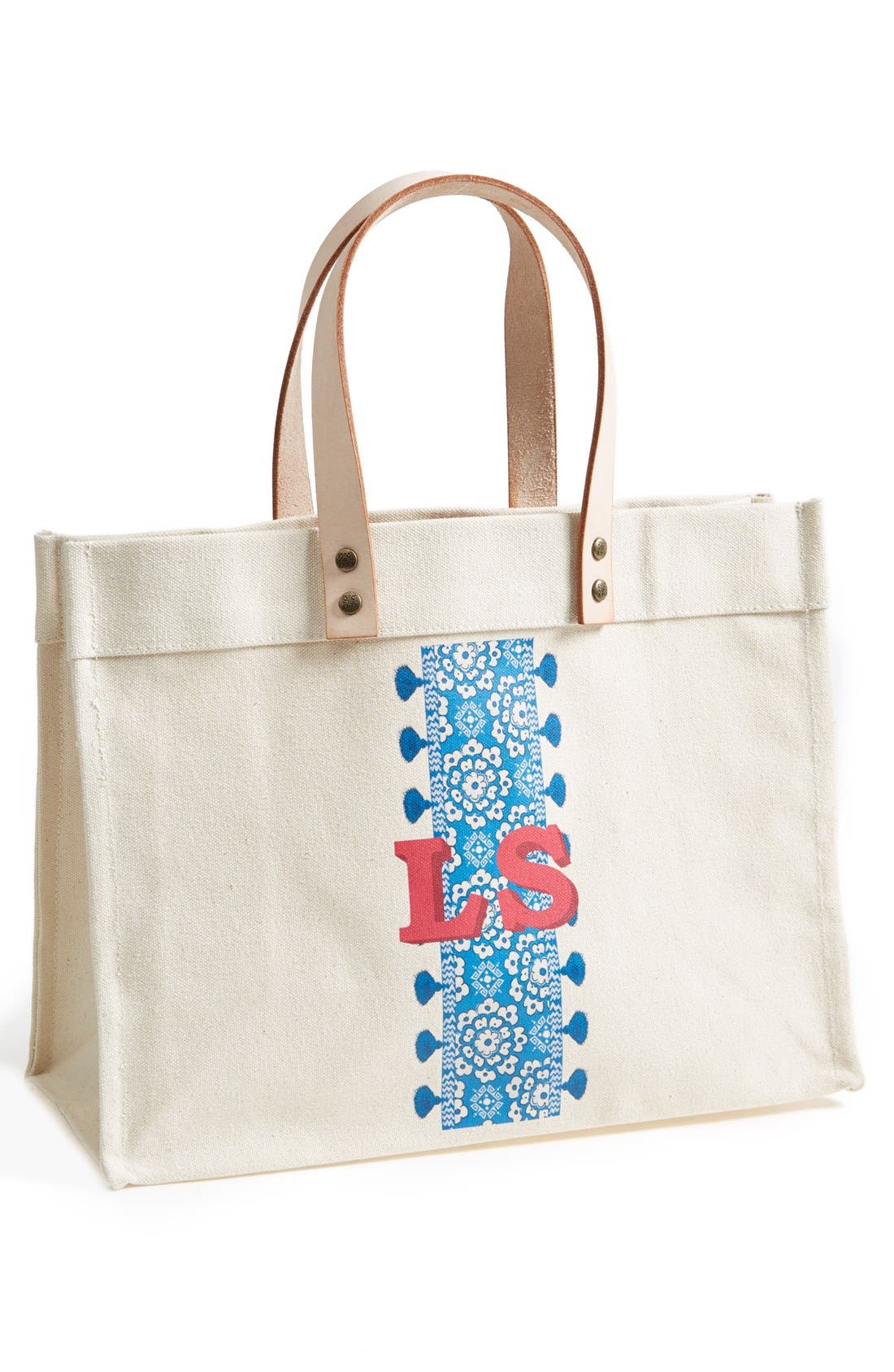 small classic monogram canvas tote, Alternate, color, MARRAKECH