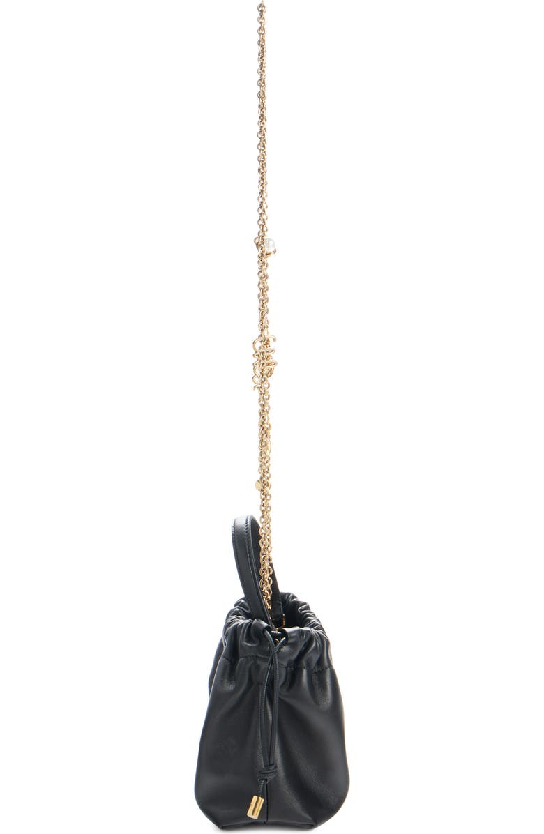 Chloé Mini Icons Leather Shoulder Bag, Alternate, color, Black