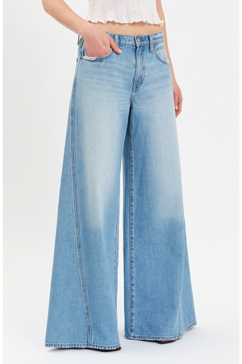 Wilder Wide Leg Jeans, Alternate, color, PULSE