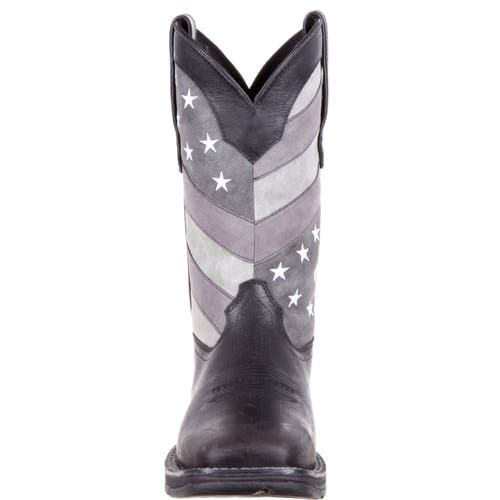 Durango Faded Black Flag Western Boot