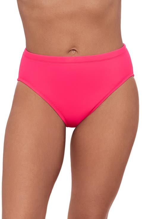 Mid Rise Tummy Control Brief Swimsuit Bottom