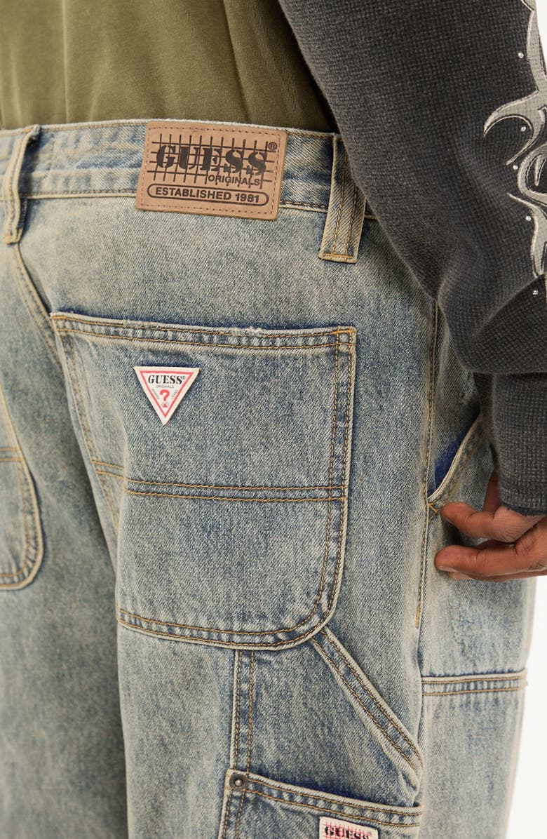 GUESS ORIGINALS Paneled Carpenter Jeans, Alternate, color, 