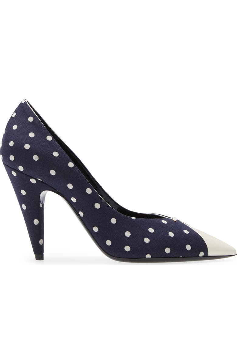 Saint Laurent Lola Pointed Toe Pump, Alternate, color,