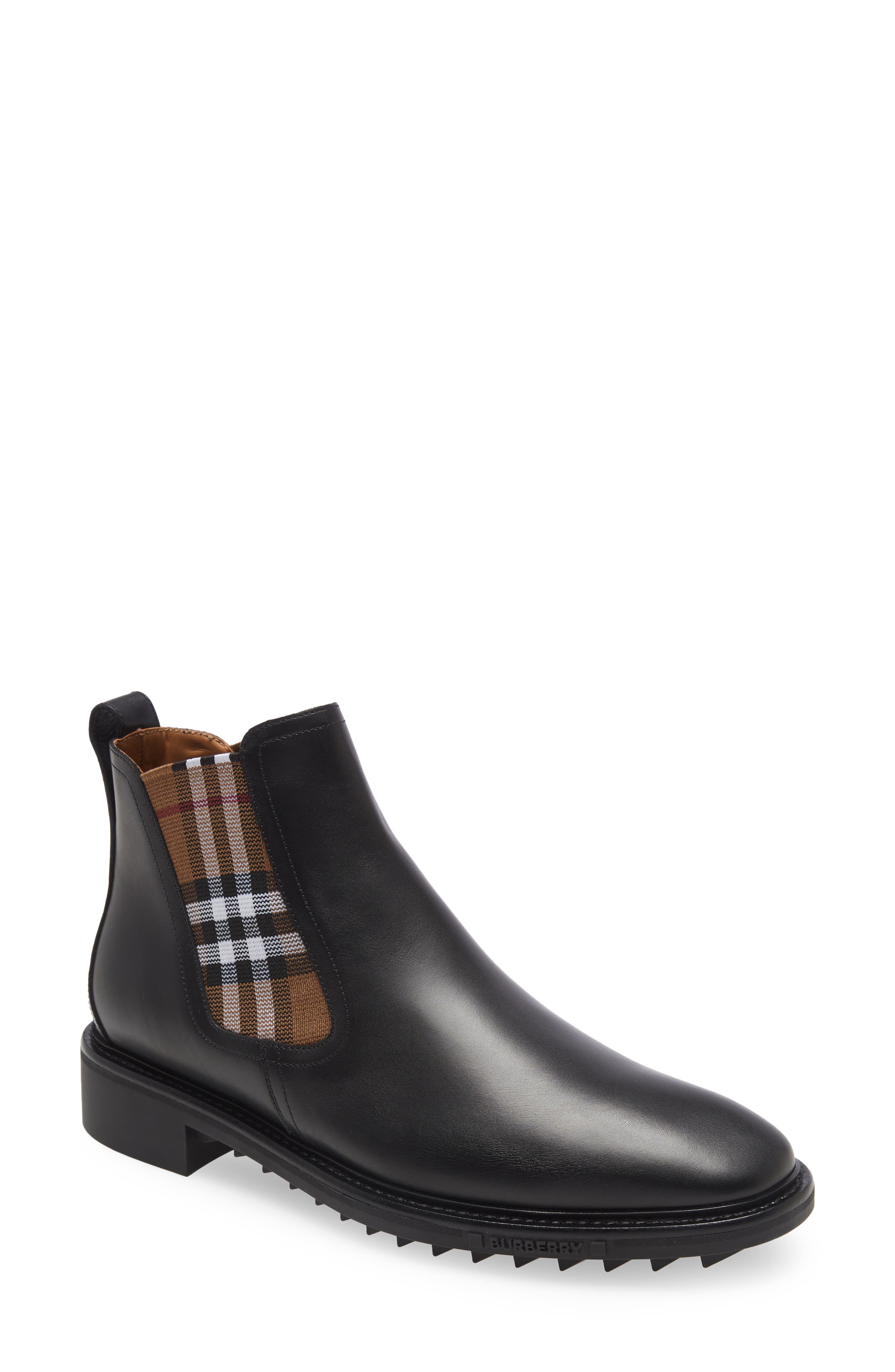 Burberry Allostock Check Chelsea Boot
