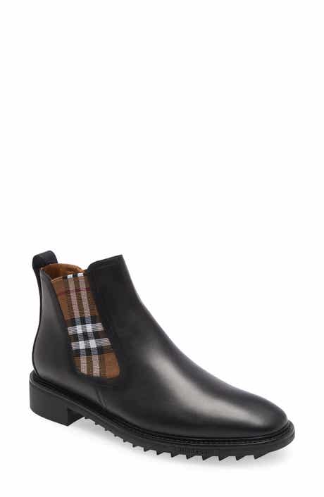Burberry Allostock Check Chelsea Boot