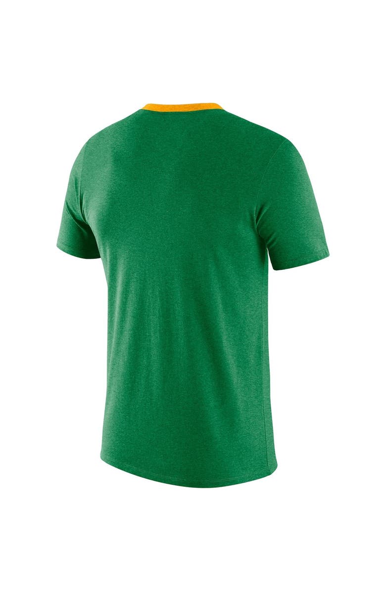 Nike Men's Nike Green Oregon Ducks Vault Helmet Tri-Blend T-Shirt, Alternate, color,