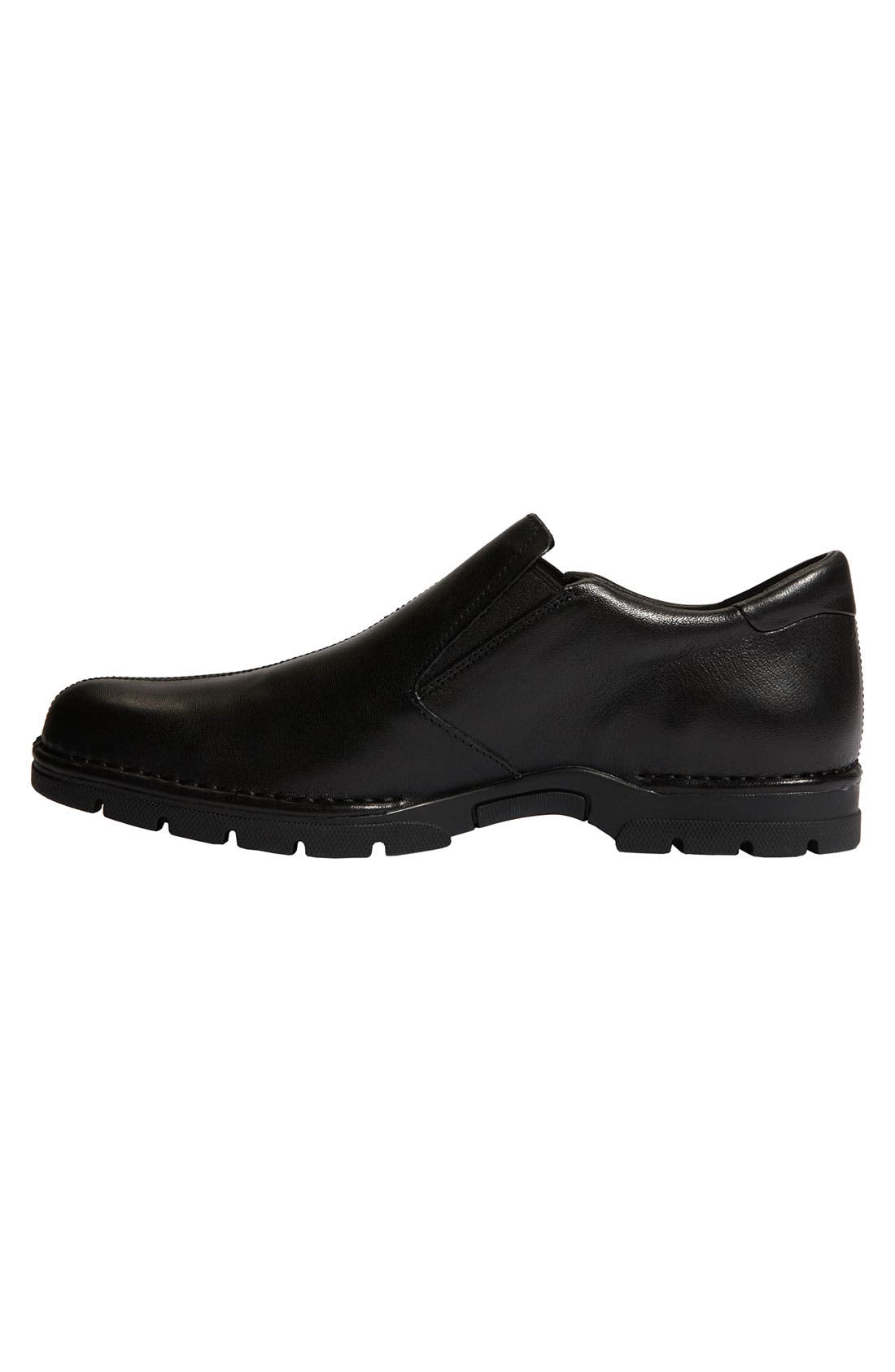 'Air Reno' Slip-On, Alternate, color, BLACK