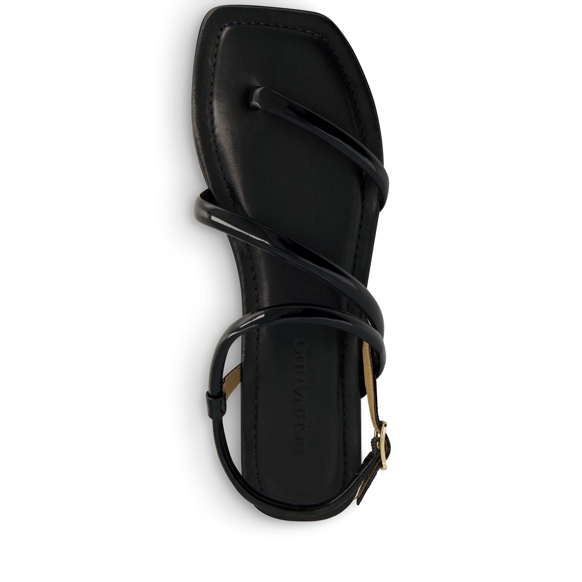 Bernardo Footwear Odessa Sandal, Alternate, color, Black Patent