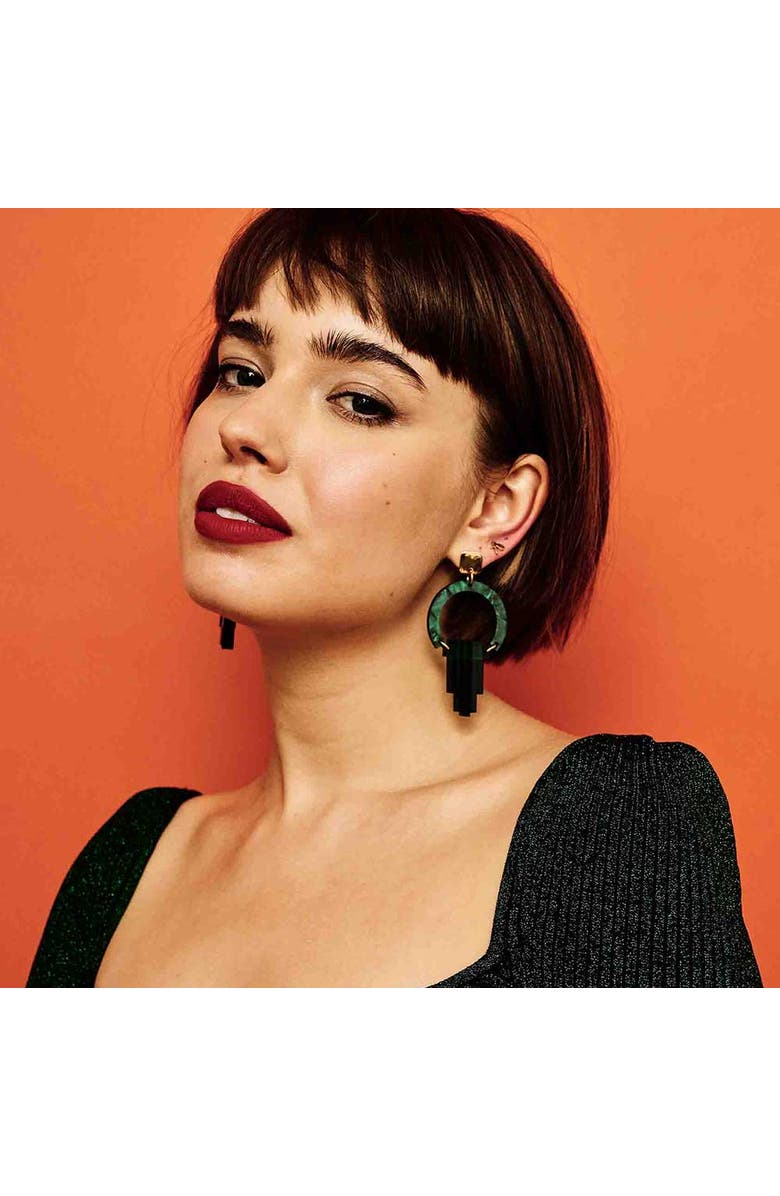 Toolally Art Deco Chandeliers - Emerald Pearl, Alternate, color, Emerald Pearl