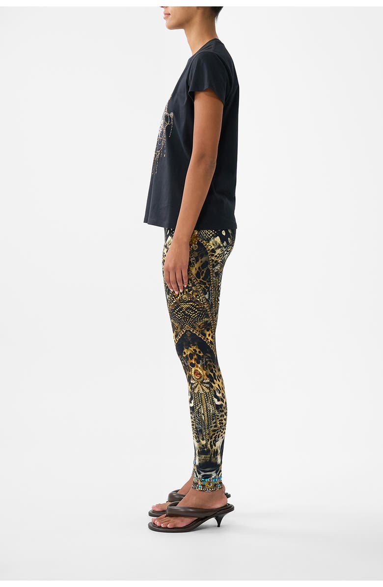 Camilla Leggings, Alternate, color, Feline Folklore