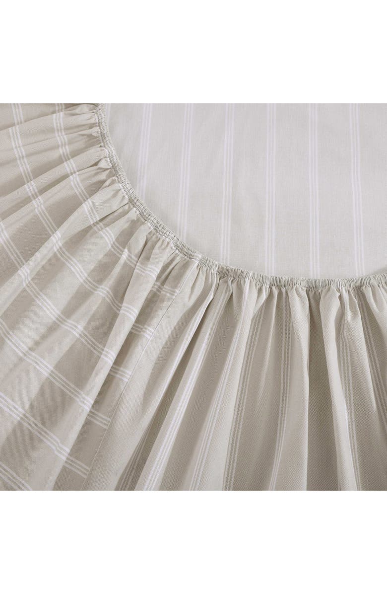 Tommy Hilfiger Effortless Stripe Cotton Percale Sheet Set, Alternate, color, Light Beige