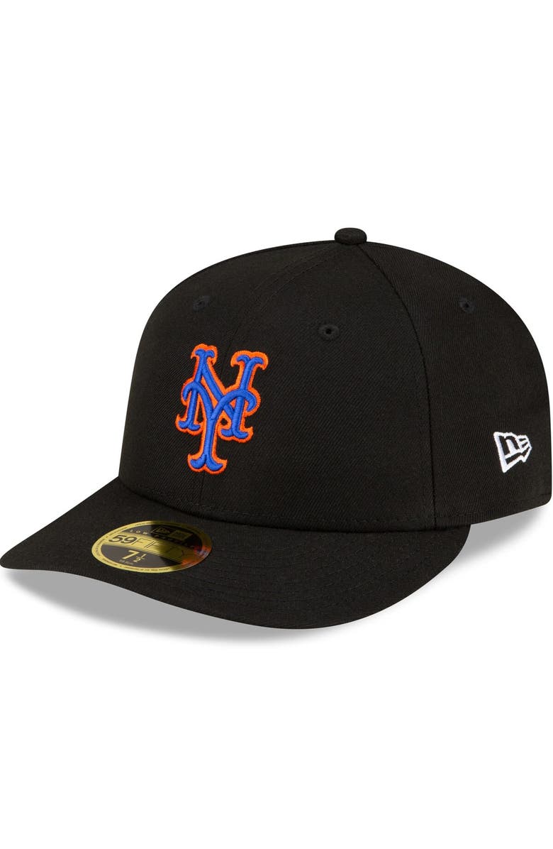 New Era Men's New Era  Black New York Mets Authentic Collection Alternate On-Field Low Profile 59FIFTY Fitted Hat, Main, color, 