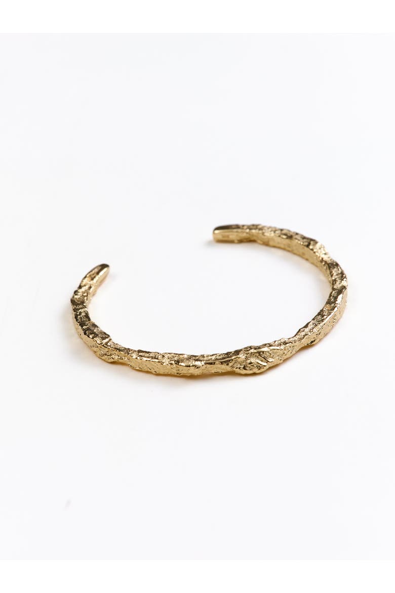 Ryan Uneven Cuff, Main, color, Gold