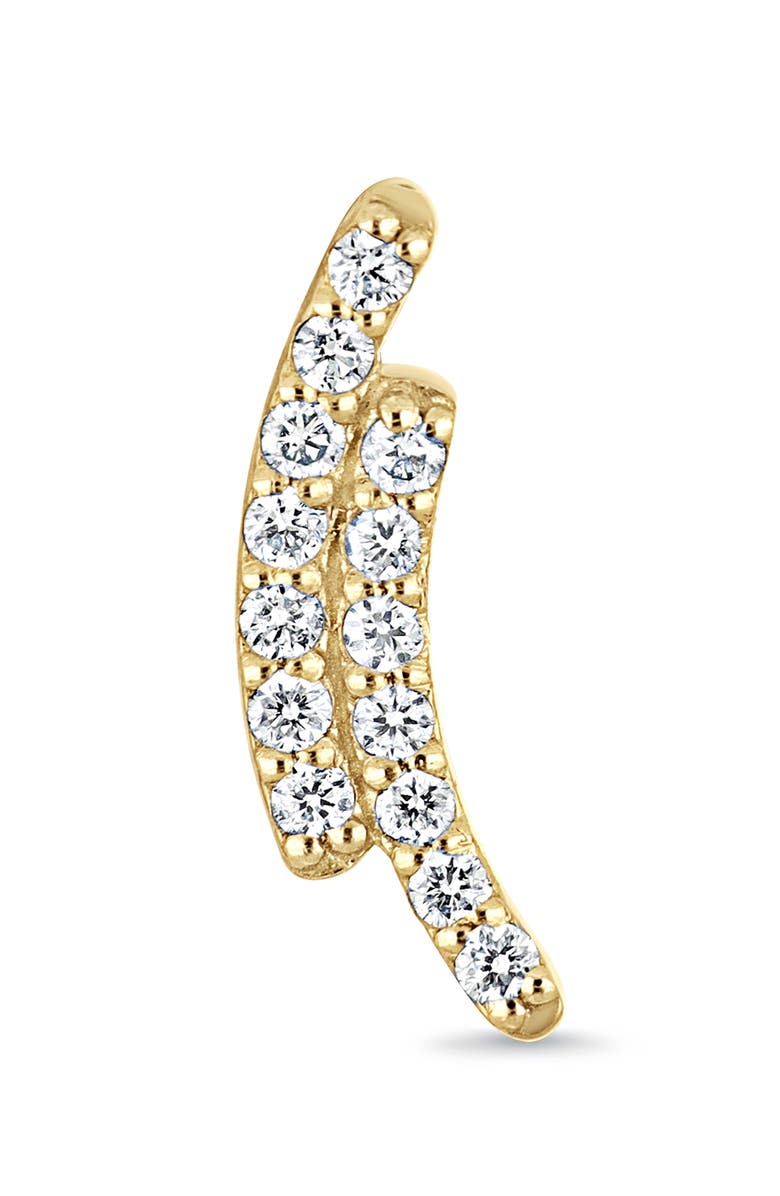 Bony Levy Solstice 18K Yellow Gold Diamond Bar Stud Earrings, Alternate, color, 18K Yellow Gold