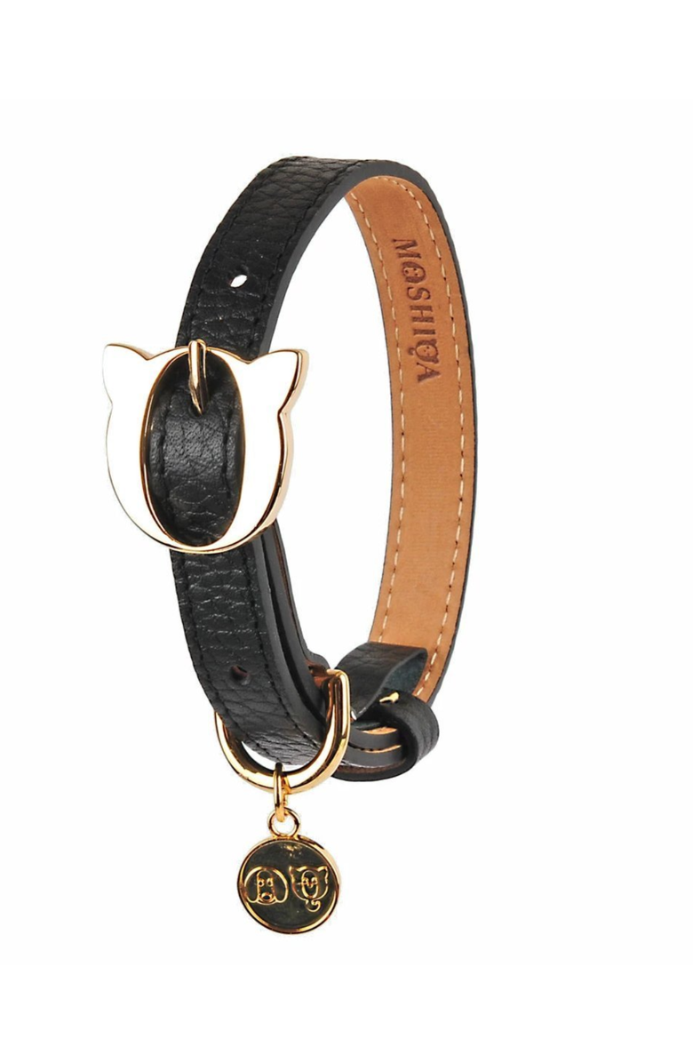 Moshiqa Lilo Cat Collar, Main, color, Black