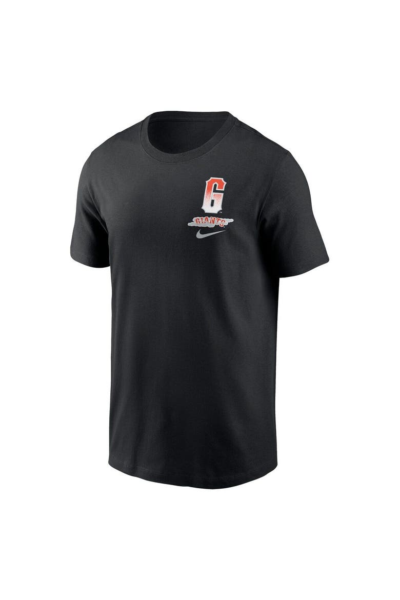 Men's Nike  Black San Francisco Giants City Connect 2-Hit T-Shirt, Alternate, color, Black