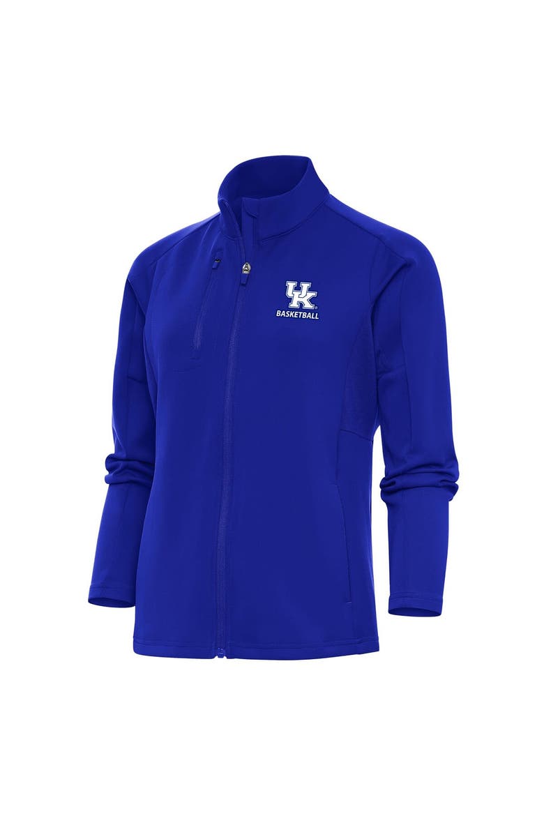 Women's Antigua  Royal Kentucky Wildcats Basketball Generation Full-Zip Jacket, Main, color, Royal