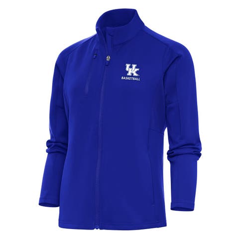 Women's Antigua  Royal Kentucky Wildcats Basketball Generation Full-Zip Jacket
