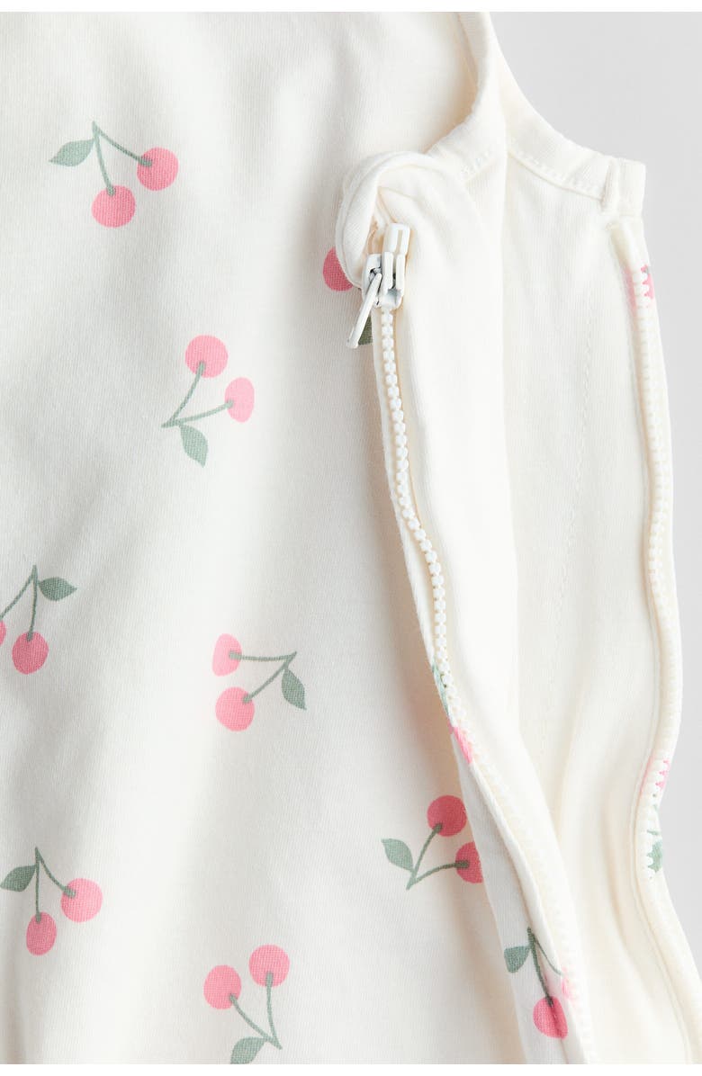 H&M Printed Sleep Bag, Alternate, color, White/Cherries