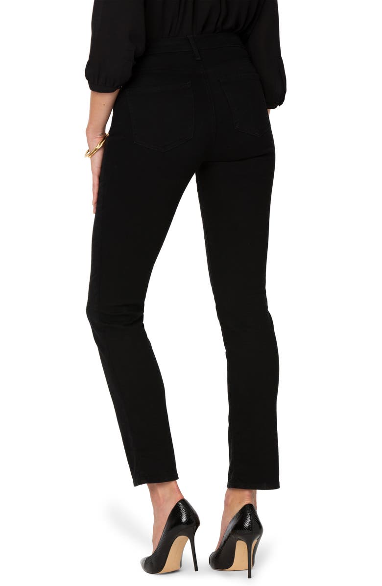 NYDJ Sheri Slim Jeans, Alternate, color, Black