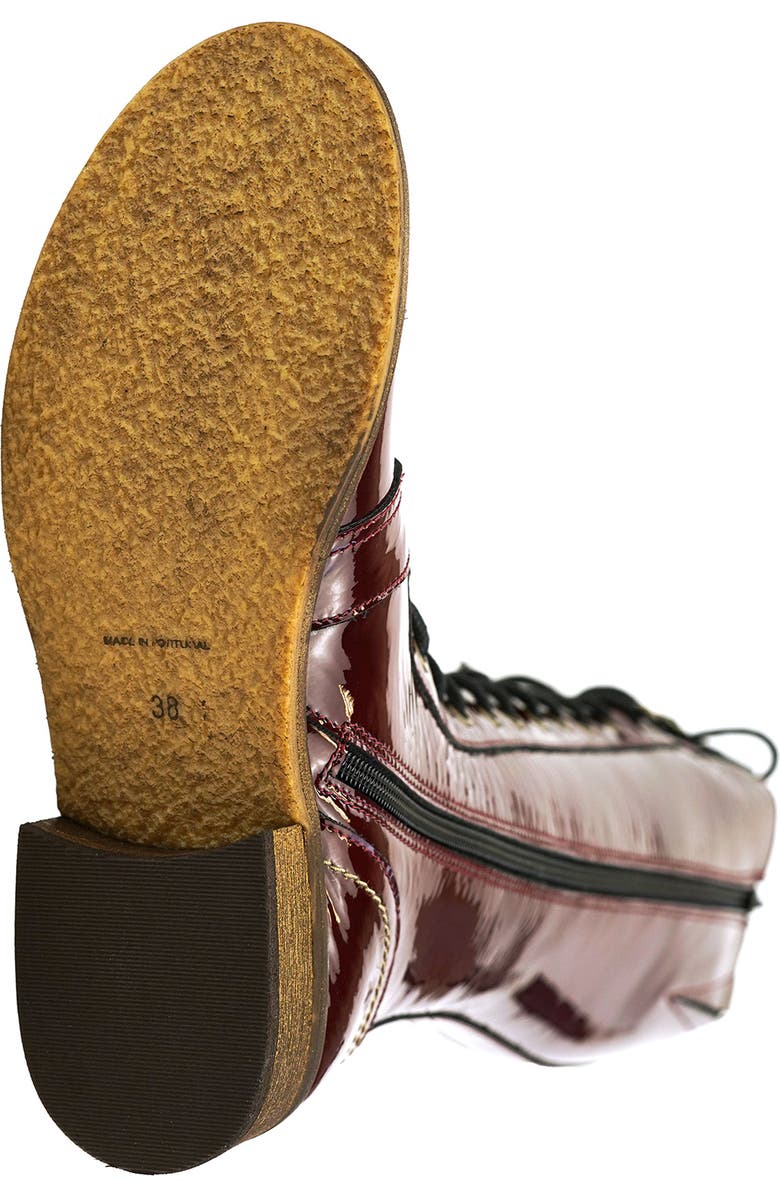 Unity in Diversity Longchamp Lace-Up Boot, Alternate, color,