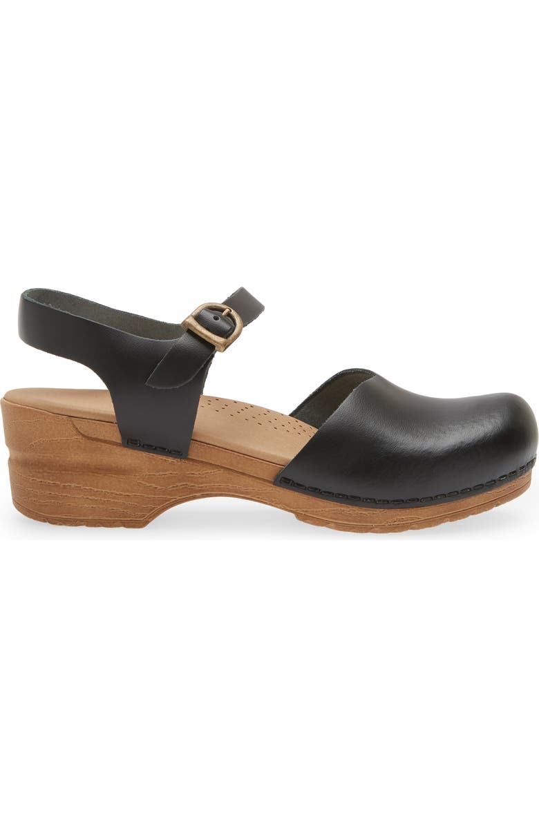 Sanita Sansi Clog, Alternate, color, Black