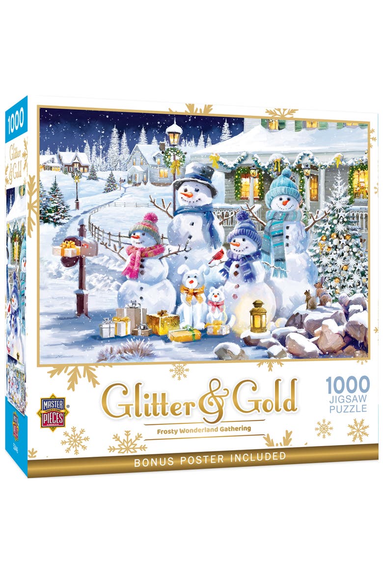 Frosty Wonderland 1000pc Jigsaw Puzzle, Main, color, Multicolor