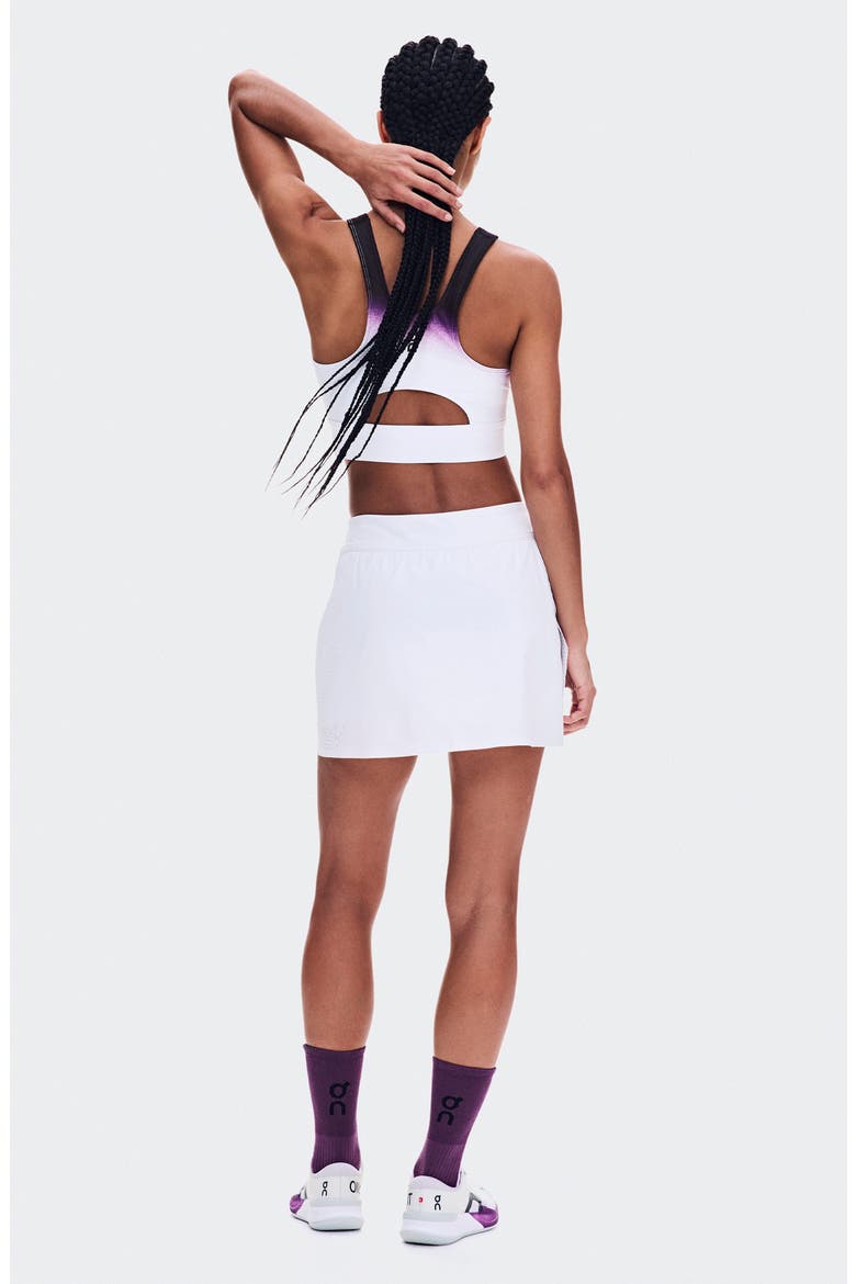 Court Crop Swing Top, Alternate, color, WHITE/ CASSIS