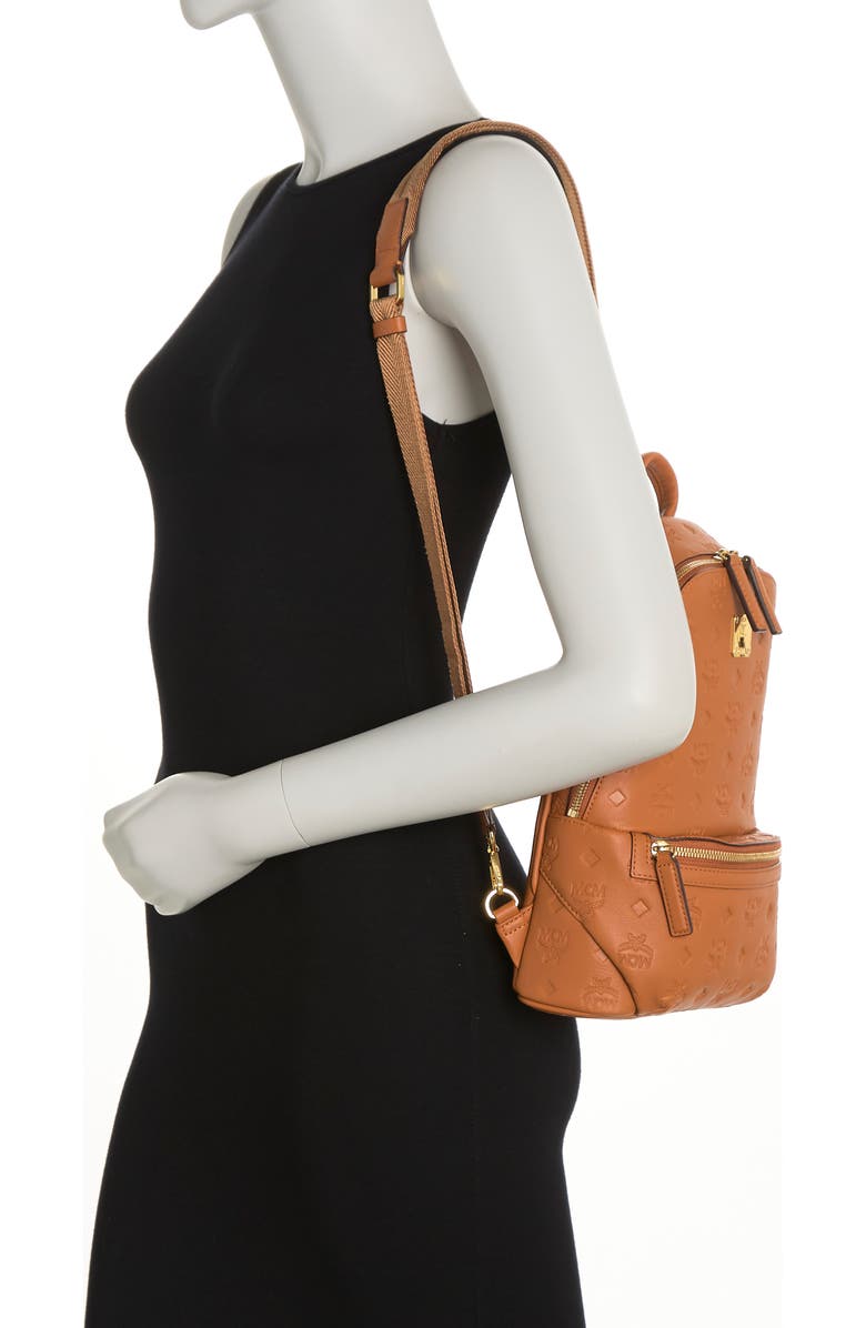 MCM Small Aren Sling Bag, Alternate, color,