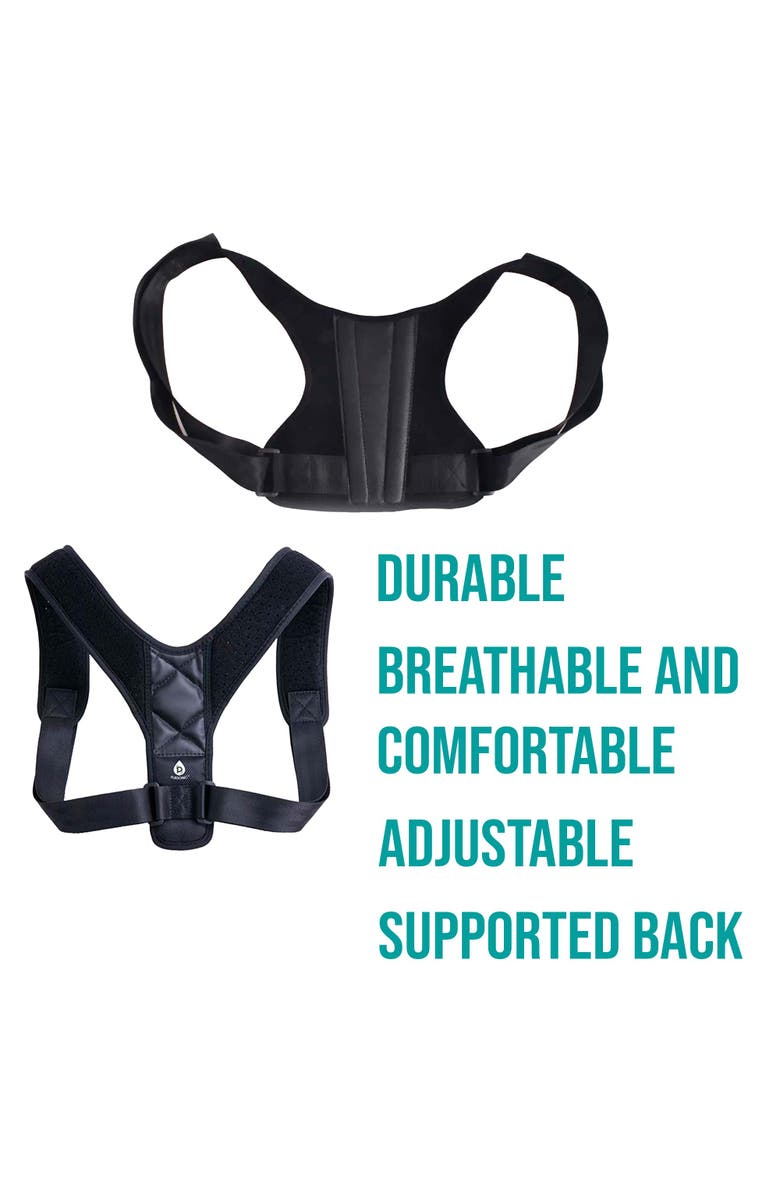 PURSONIC Posture Corrector Duo Him and Her, Alternate, color, Black