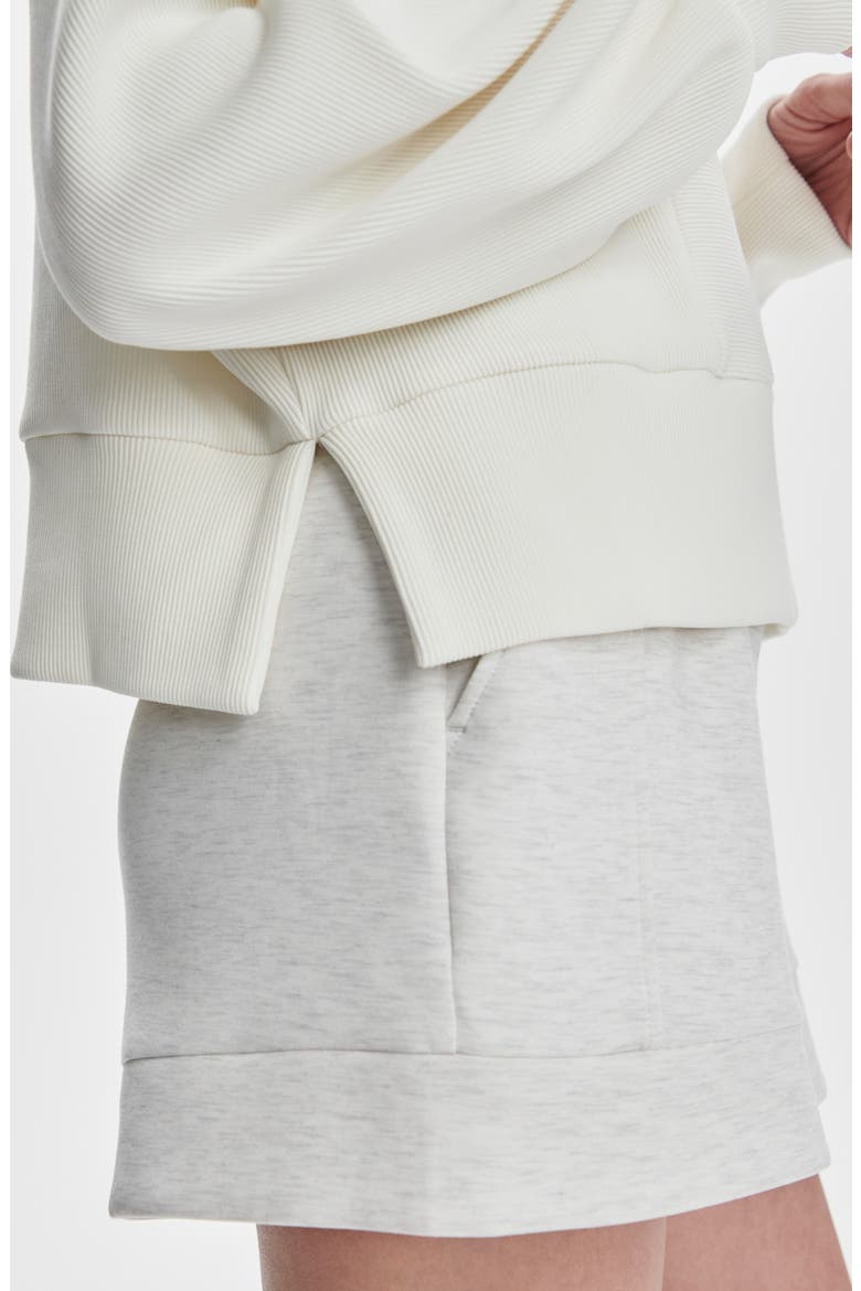 Ramona Half-Zip Sweatshirt, Alternate, color, EGRET