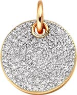 Monica Vinader Ava Diamond Disc Pendant Charm (Online Trunk Show)