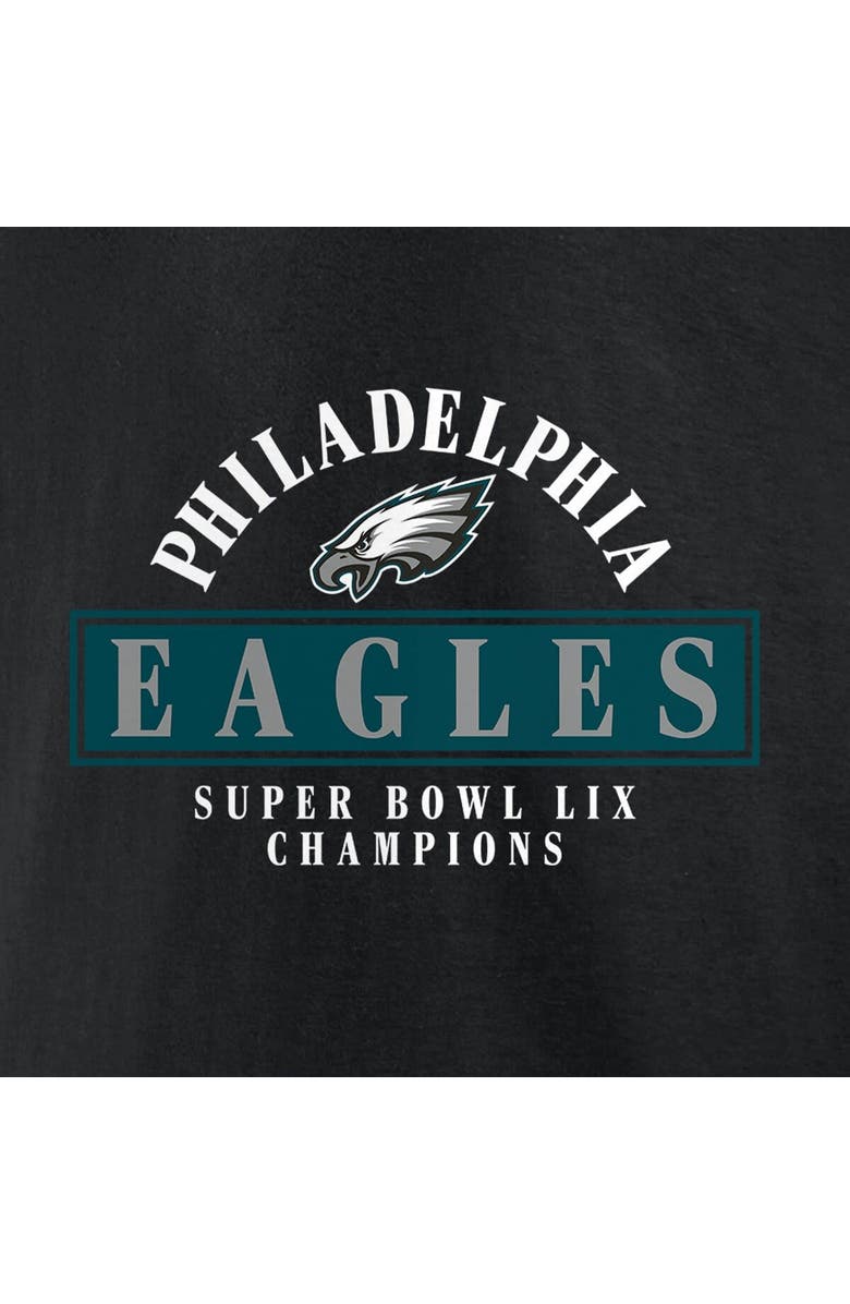 FANATICS Men's Fanatics Black Philadelphia Eagles Super Bowl LIX Champions Big & Tall Pullover Hoodie, Alternate, color, 