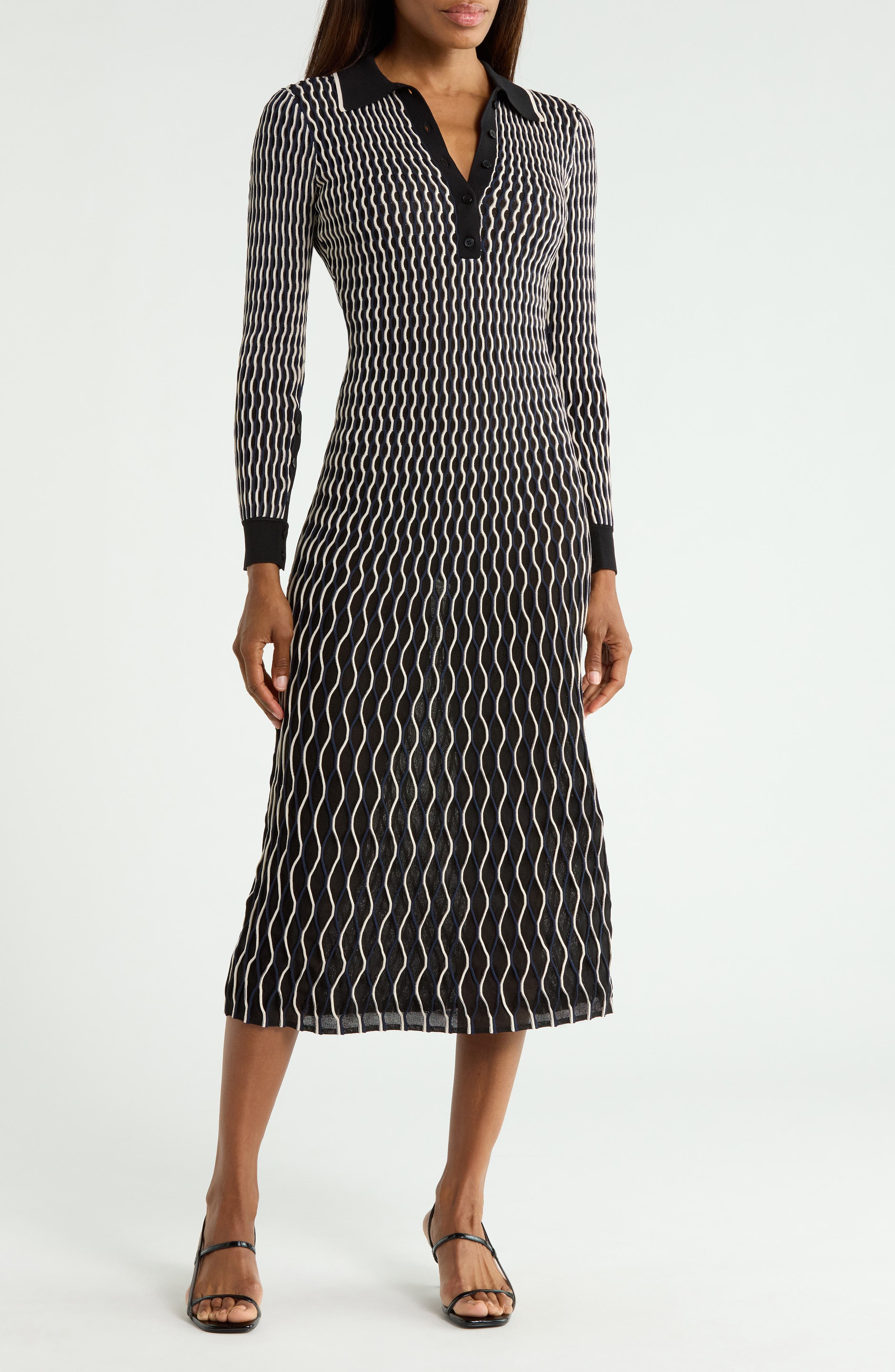 Kassidy Polo Midi Dress